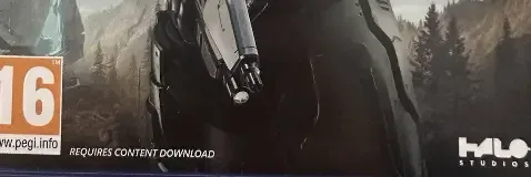 Halo: Campaign Evolved, the PEGI square on its front
