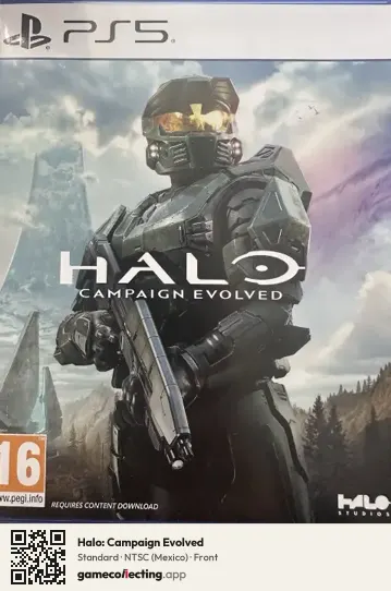 Halo: Campaign Evolved PlayStation 5, Mexico box front