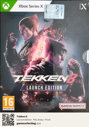 Tekken 8 Xbox Series X, Italy box front