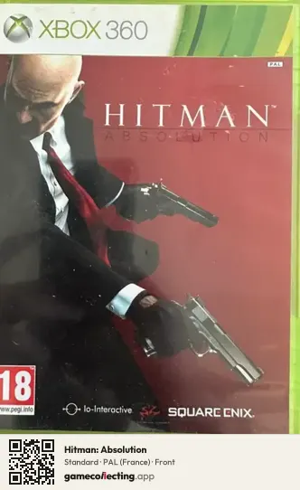 Hitman: Absolution Xbox 360, France box front