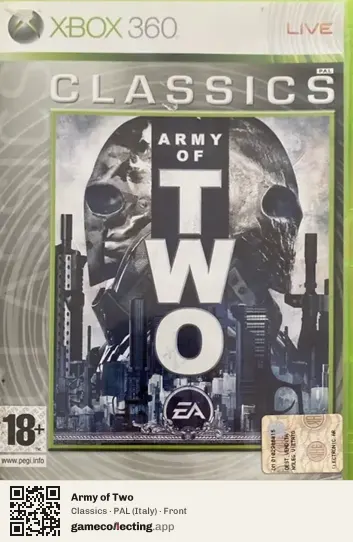Army of Two Xbox 360, Italy box front
