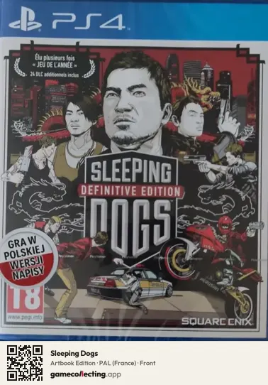 Sleeping Dogs PlayStation 4, France box front