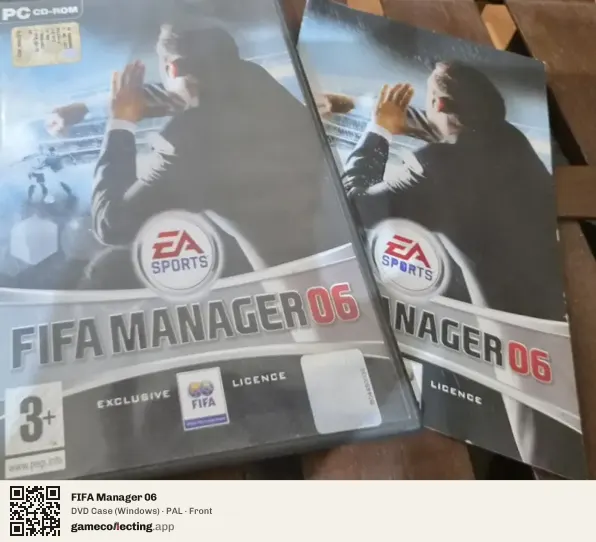 FIFA Manager 06 Computer, PAL box front