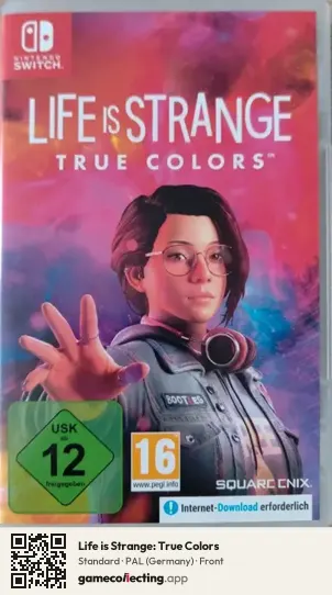 Life is Strange: True Colors Nintendo Switch, Germany box front