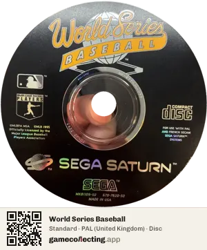 World Series Baseball Sega Saturn, PAL disc