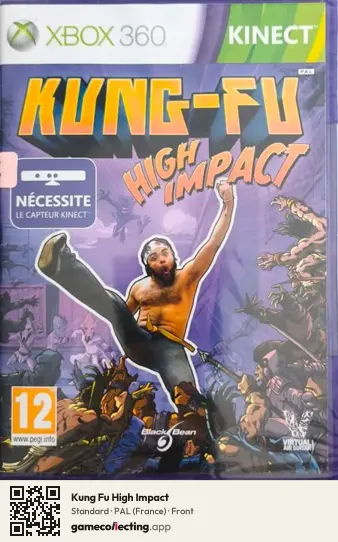 Kung Fu High Impact Xbox 360, France box front