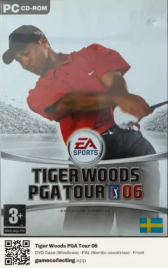 Tiger Woods PGA Tour 06 Computer, Nordic countries box front