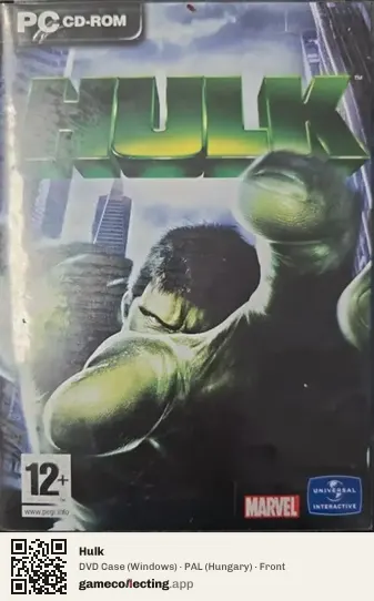 Hulk Computer, Hungary box front