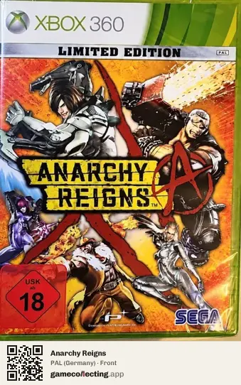 Anarchy Reigns Xbox 360, Germany box front