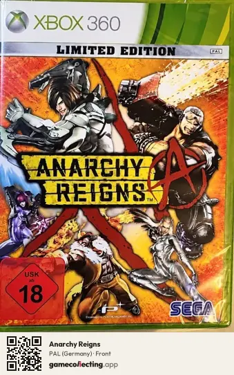 Anarchy Reigns Xbox 360, Germany box front
