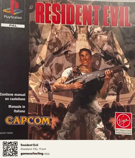 Resident Evil PlayStation, PAL box front