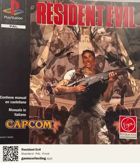 Resident Evil PlayStation, PAL box front