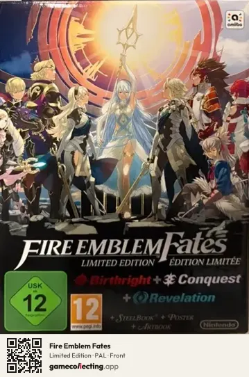 Fire Emblem Fates Nintendo 3DS, PAL box front
