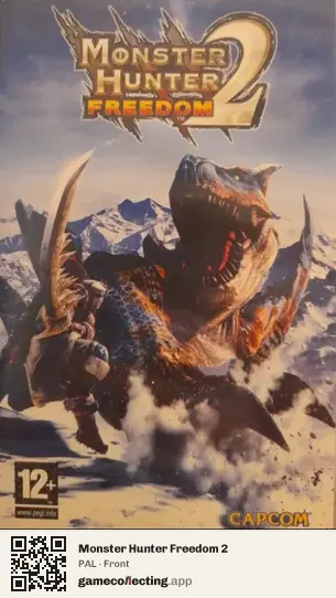 Monster Hunter Freedom 2 PlayStation Portable, PAL box front