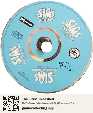 The Sims: Unleashed Computer, PAL disc