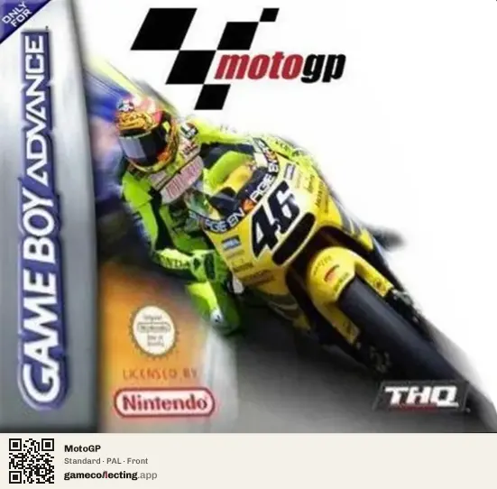 MotoGP Game Boy Advance, PAL box front