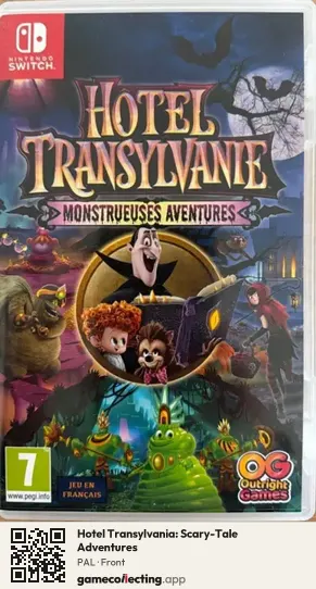 Hotel Transylvania: Scary-Tale Adventures Nintendo Switch, PAL box front