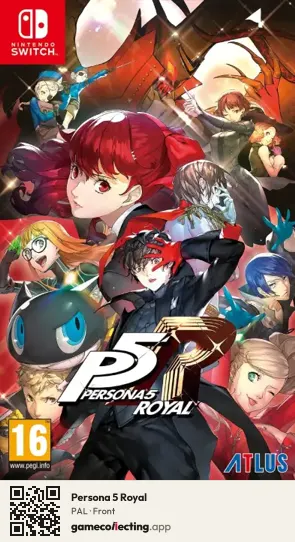Persona 5 Royal Nintendo Switch, PAL box front