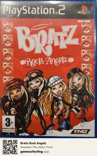 Bratz: Rock Angelz PlayStation 2, Italy box front