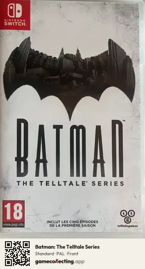 Batman: The Telltale Series Nintendo Switch, PAL box front