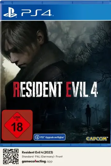 Resident Evil 4 (2023) PlayStation 4, Germany box front