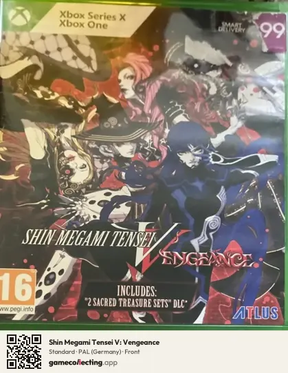Shin Megami Tensei V: Vengeance Xbox Series X, Germany box front