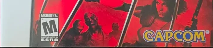 Resident Evil: Deadly Silence, the ESRB box on its front