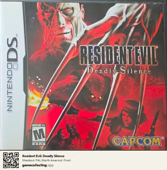 Resident Evil: Deadly Silence Nintendo DS, North America box front