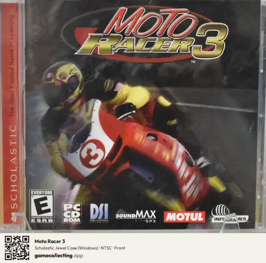 Moto Racer 3 Computer, NTSC box front