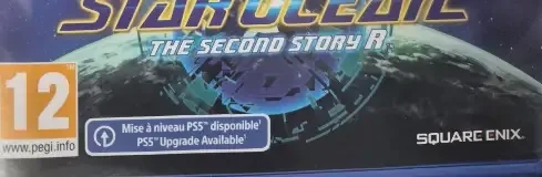 Star Ocean: The Second Story R, the PEGI square on its front