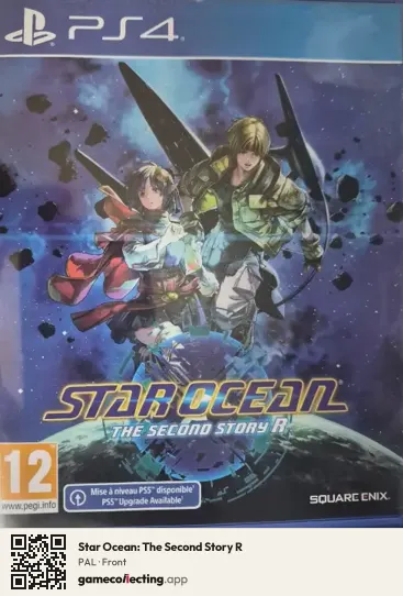 Star Ocean: The Second Story R PlayStation 4, PAL box front