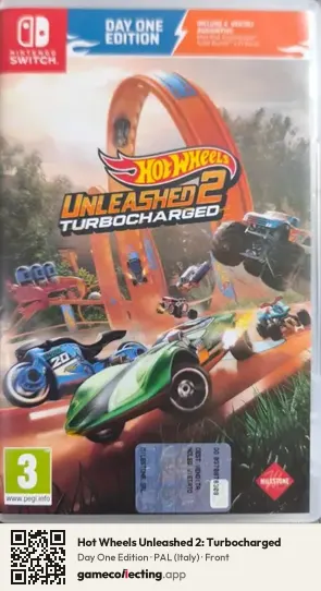 Hot Wheels Unleashed 2: Turbocharged Nintendo Switch, Italy box front