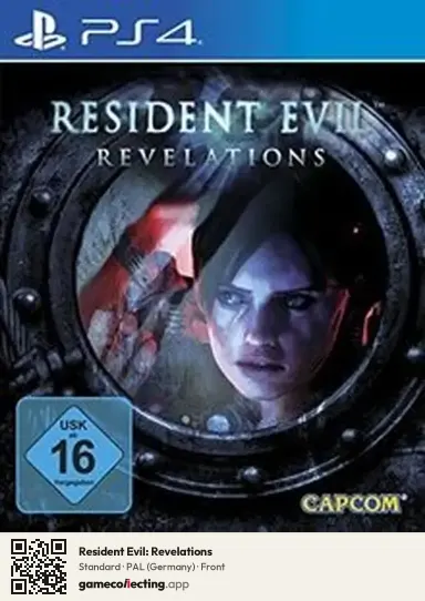 Resident Evil: Revelations PlayStation 4, Germany box front