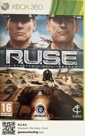 R.U.S.E. Xbox 360, Italy box front