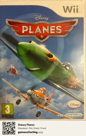Disney Planes Nintendo Wii, Italy box front