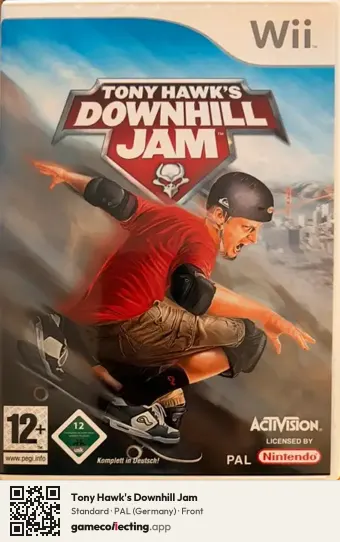 Tony Hawk's Downhill Jam Nintendo Wii, Germany box front
