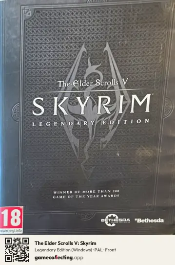 The Elder Scrolls V: Skyrim Computer, PAL box front