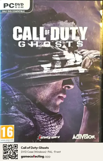 Call of Duty: Ghosts Computer, PAL box front