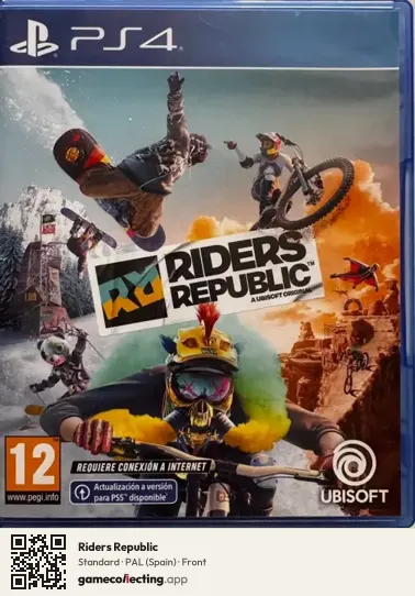 Riders Republic PlayStation 4, Spain box front