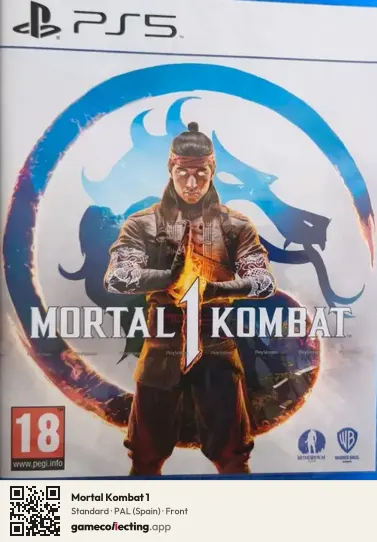 Mortal Kombat 1 PlayStation 5, Spain box front