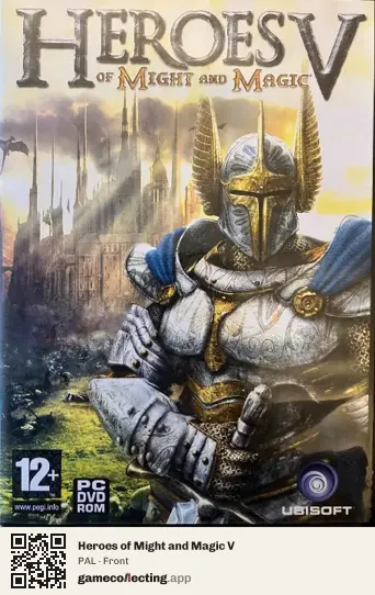 Heroes of Might and Magic V Computer, PAL box front