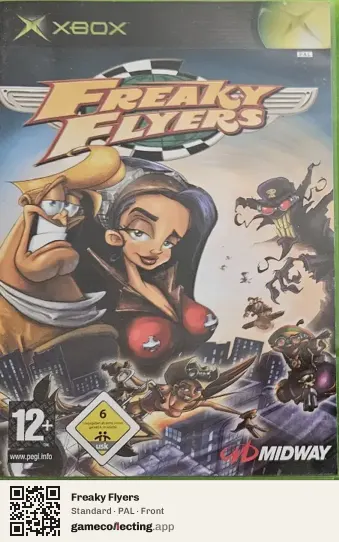 Freaky Flyers Xbox, PAL box front