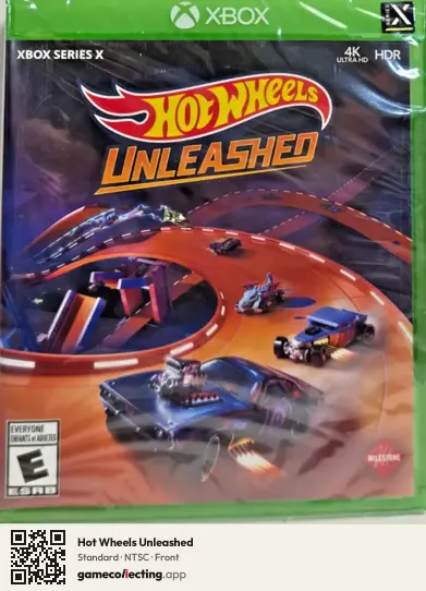 Hot Wheels Unleashed Xbox Series X, NTSC box front