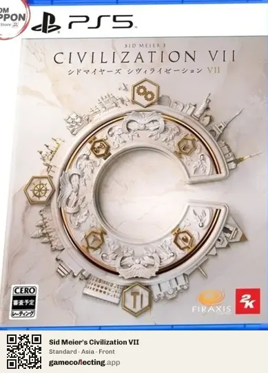 Sid Meier's Civilization VII PlayStation 5, Asia box front