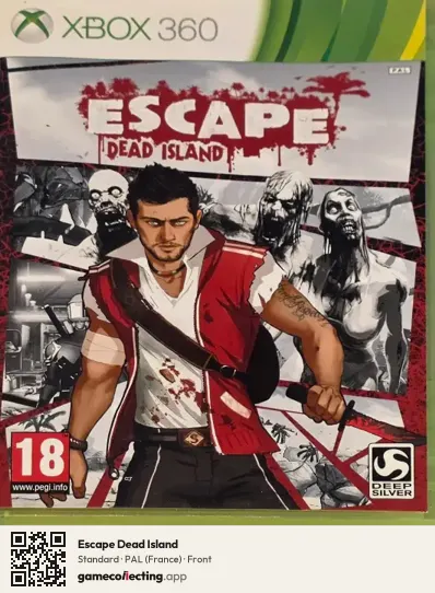 Escape Dead Island Xbox 360, France box front