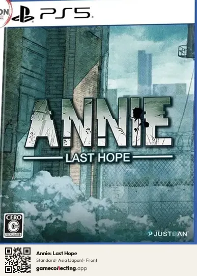 Annie: Last Hope PlayStation 5, Asia box front