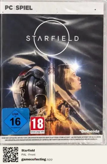 Starfield Computer, PAL box front