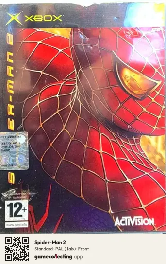 Spider-Man 2 Xbox, Italy box front