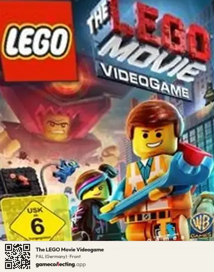 The LEGO Movie Videogame PlayStation 3, Germany box front