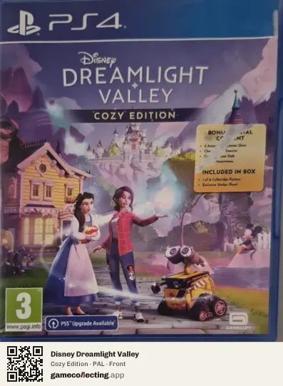 Disney Dreamlight Valley PlayStation 4, PAL box front